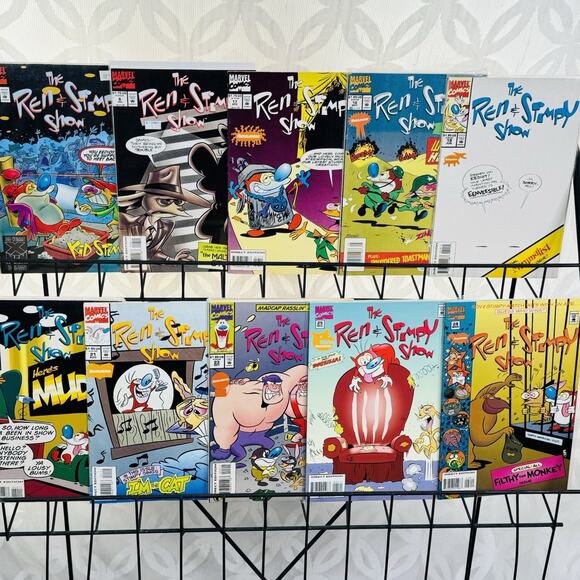 The Ren & Stimpy Show 7-8 17-21 23 25 28 Lot Marvel - Picture 1 of 7